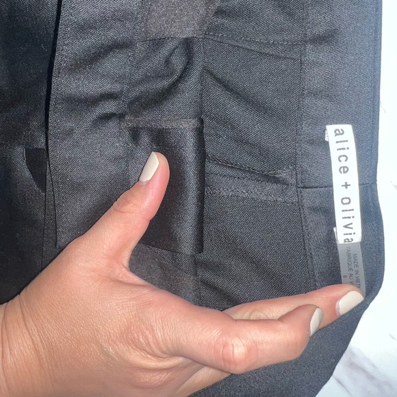 ALICE+OLIVIA Samuel pleat pant - Picture 6 of 11